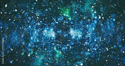 Colorful view of galactic space swirl