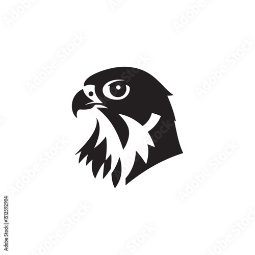 **"Swift Peregrine Falcon Vector Silhouette: High-Speed Raptor Design Featuring Sleek Body, Sharp Talons, and Stooping Pose in Clean, Minimalist Style for Crafts and Digital Art"**
