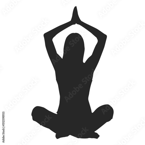 Girl doing yoga
