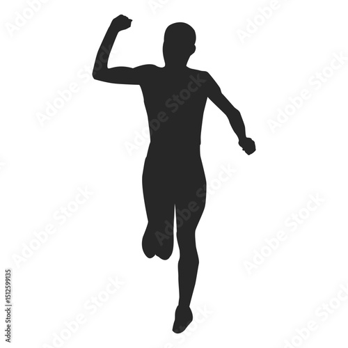 Sportsman running