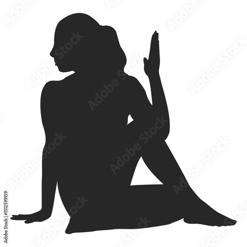 Woman doing yoga 4