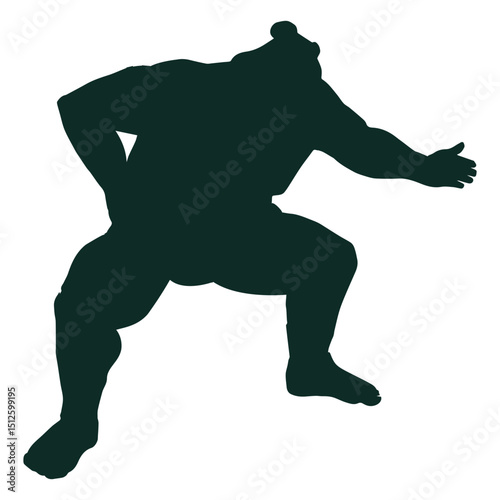 Sumo wrestling heavyweight japan