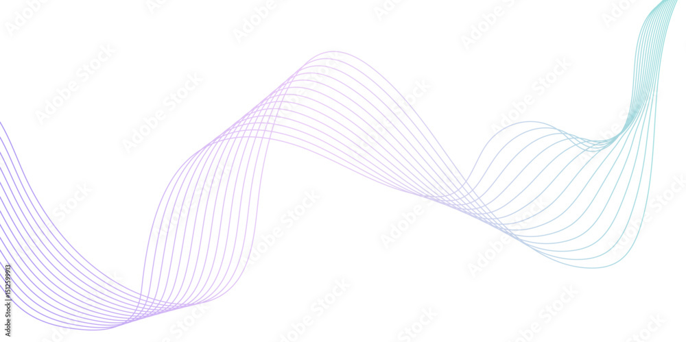 Fototapeta premium Network structure surface checkered background sport lines border. multiple wavy line gradient flowing wave line pattern. Line art striped graphic template, banner background. Digital energy waves