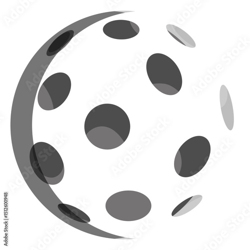 Hockey ball icon