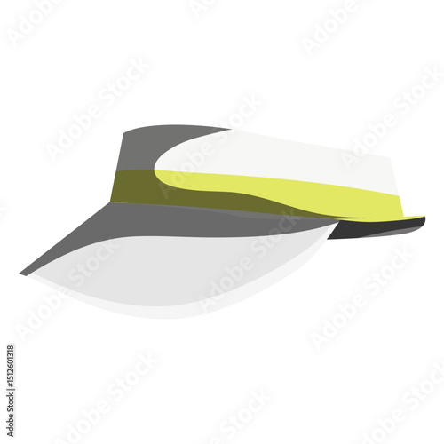Tennis match visor icon