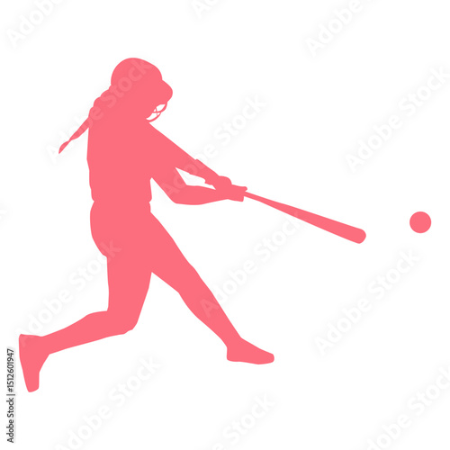 Player ballplayer bat ball helmet baseball player silhouette