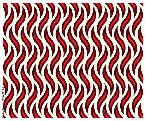 Decorative background seamless vector pattern. Architectural backdrop and textile surface pattern designs series