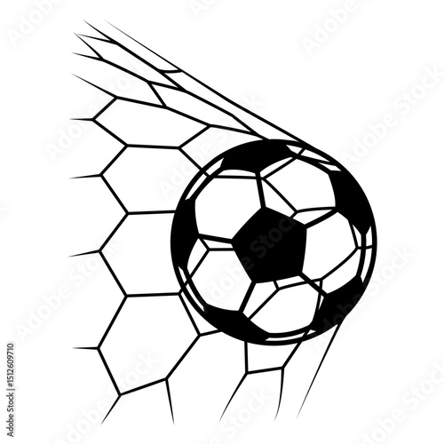Soccer net goal