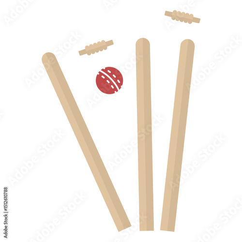 Cricket score semi flat