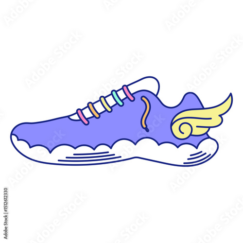 Marathon wings running shoes clothes
