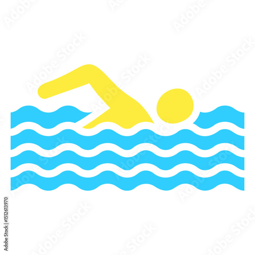 Swimming guy