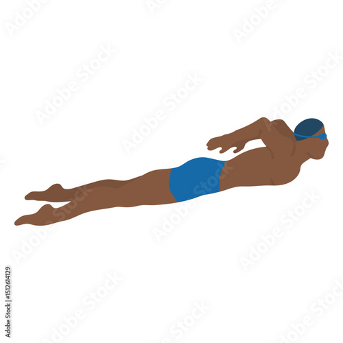 Swimming butterfly style