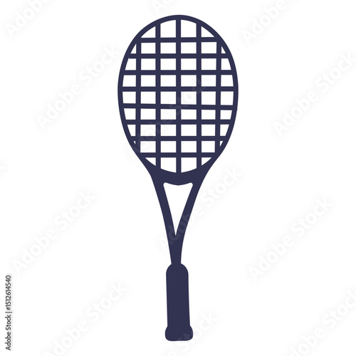 Racquet silhouette