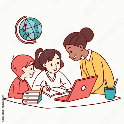 High-Quality Learning Together Illustration