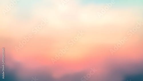 Abstract blended gradient background with soft pastel colors evoking a serene and calm atmosphere.