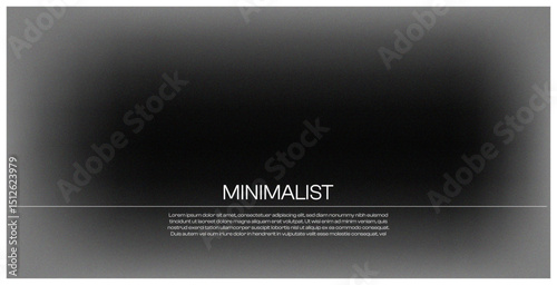 Dark Silver Grunge Abstract: Monochrome Wave Background with Grainy Noise, Dust, Brushed Matte & Shimmery Blur Effect