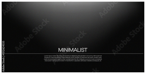 Dark Silver Grunge Abstract: Monochrome Wave Background with Grainy Noise, Dust, Brushed Matte & Shimmery Blur Effect