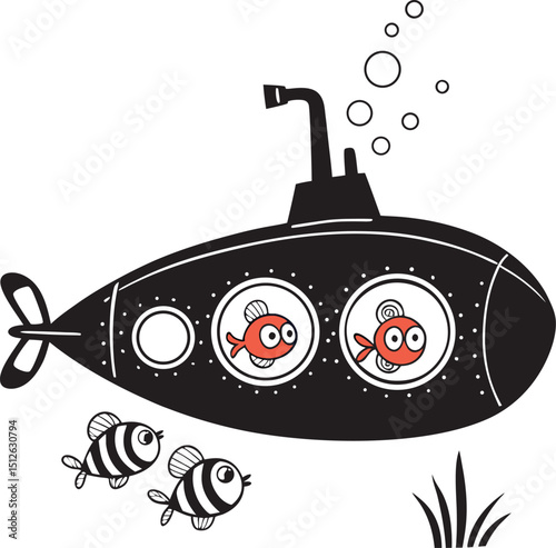 vector illustration of a bomb