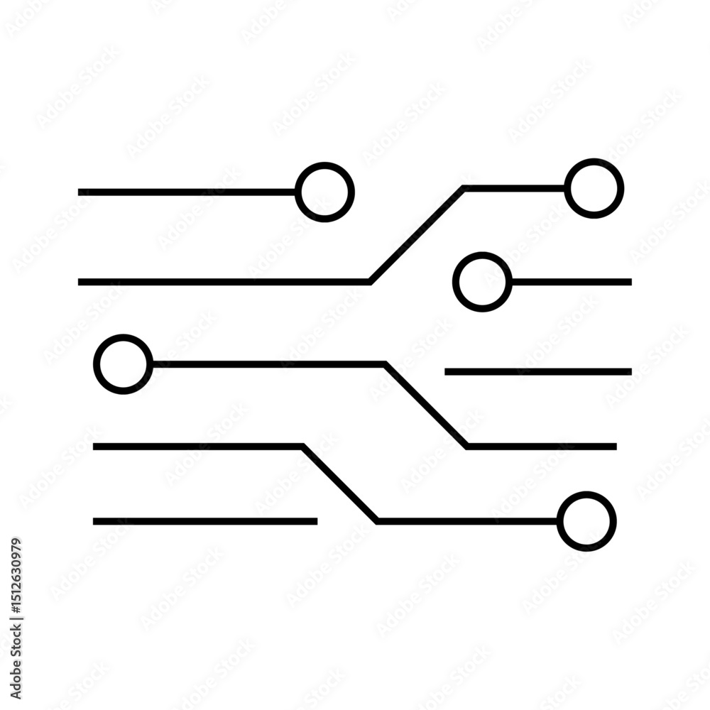 Obraz premium Circuit icon 