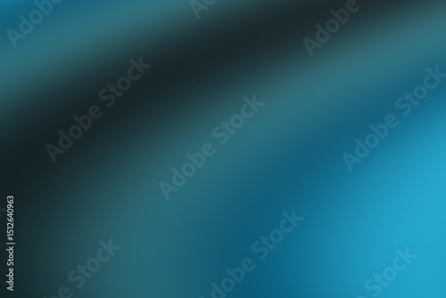 Teal blue gradient blur background with dark edges, ocean-inspired abstract texture for professional presentations and web design
