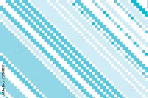 Abstract vector illustration featuring a blue pixelated pattern with diagonal lines. This geometric design creates a visually striking and modern aesthetic for digital projects.