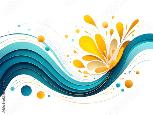 abstract floral background
