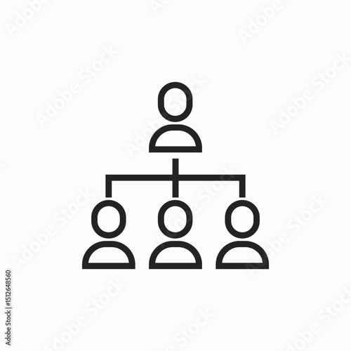 team supervisor icon sign vector
