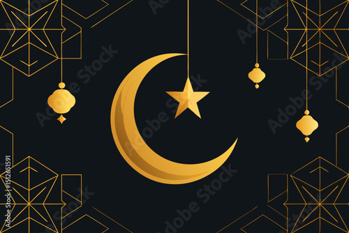 eid mubarak greeting card