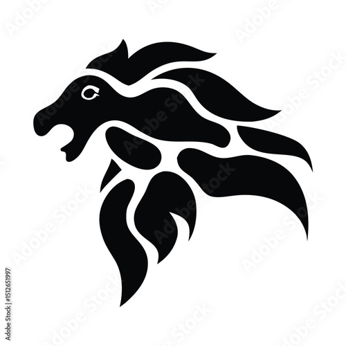 Animals Silhouette vector logo, icon illustration.. Animal vector design set.
