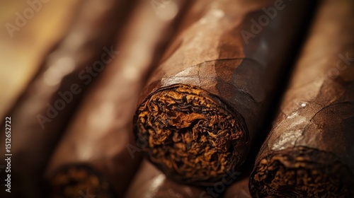 Cuban cigar close-up