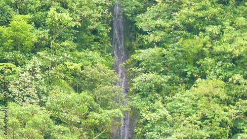 Wallpaper Mural Costa Rica A long waterfall in the Braudio Carrilo National Park Torontodigital.ca