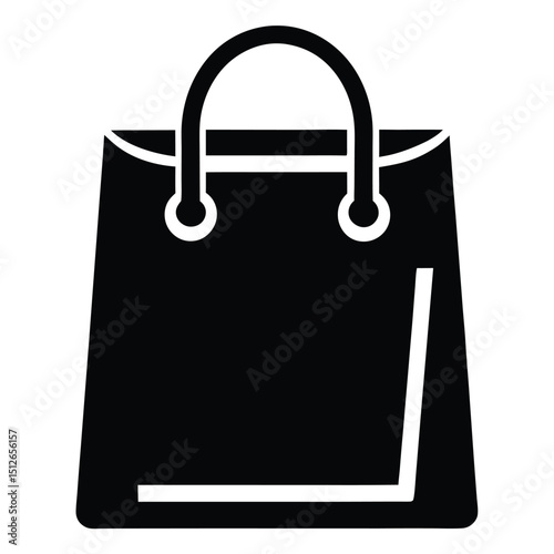 vector shopping bag