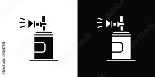 Air horn icon illustration. icon templates pack.