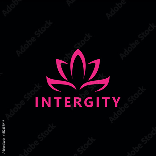 integrity logo design vector format