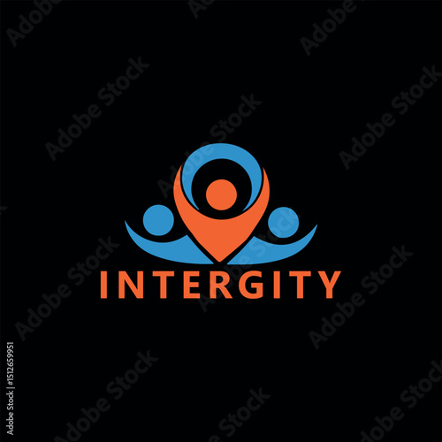 integrity logo design vector format