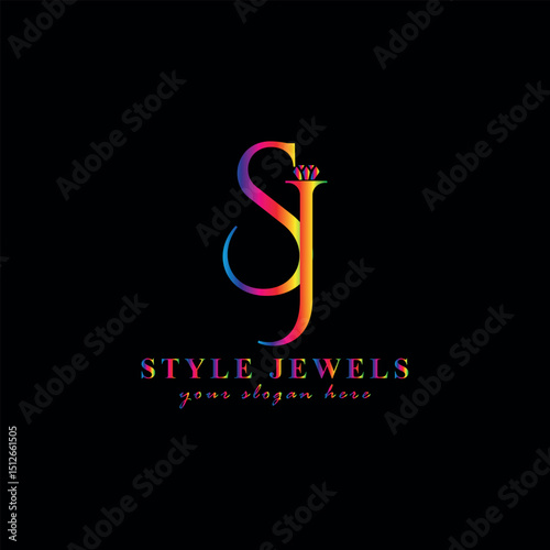 jewelry store logo design vector	