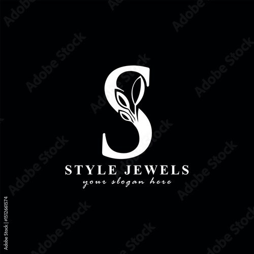 jewelry store logo design vector	