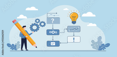 Market research, marketing or advertising survey to launch product, competitors research or social media report marketing report concept, business people look at magnify market data chart