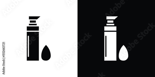 Concealer icon illustration. icon templates pack.