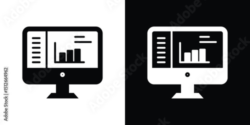 Dashboard icon illustration. icon templates pack.