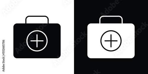 Free Download Doctor bag icon illustration. icon templates pack. - GFXLoad