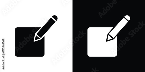 Edit icon illustration. icon templates pack.
