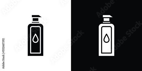 Face cleanser icon illustration. icon templates pack.