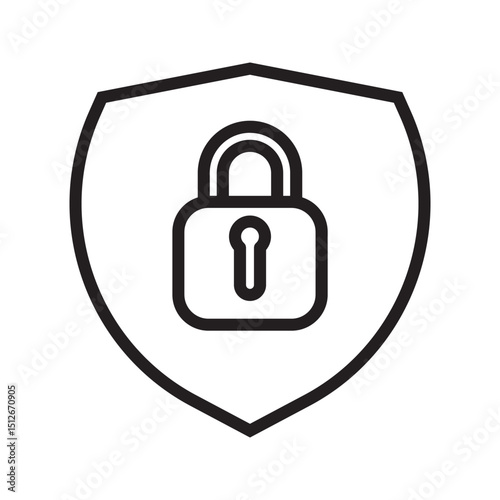 protection icon. password protection. security protection