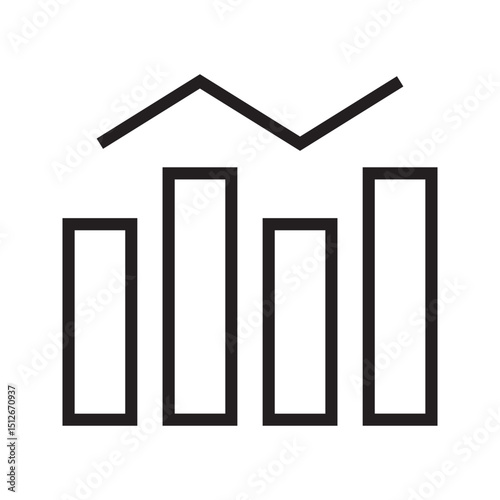 Benchmark size icon. Dashboard rating, service business progress. Benchmark icon.