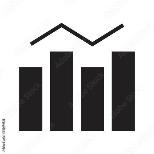 Benchmark size icon. Dashboard rating, service business progress. Benchmark icon.