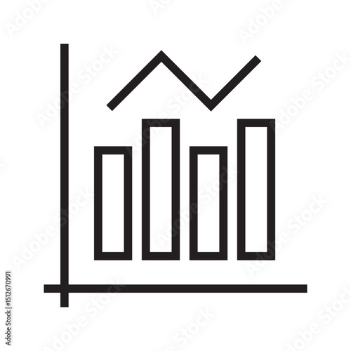 Benchmark size icon. Dashboard rating, service business progress. Benchmark icon.