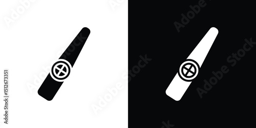 Kazoo icon illustration. icon templates pack.
