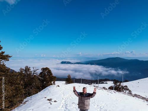 Images from Keltepe ski resort, located in Karabuk,Turkey.