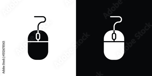 Mouse icon illustration. icon templates pack.